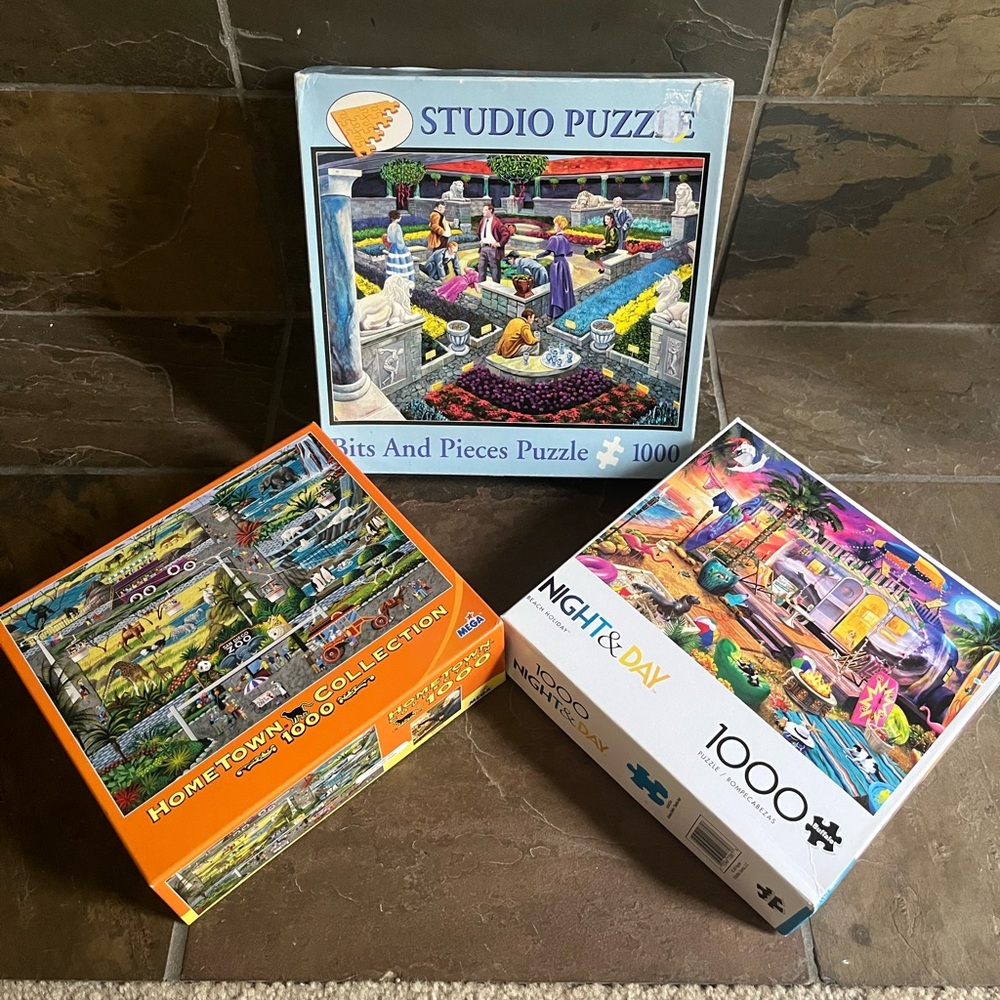 Colorful Jigsaw Puzzle Set Bundle for Amanda